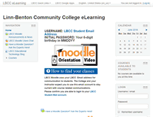 Tablet Screenshot of elearning.linnbenton.edu